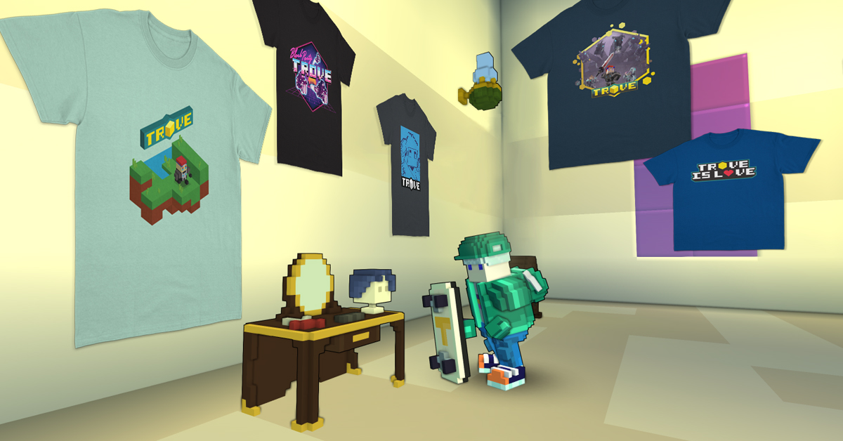 Trove Merchandise now available on Amazon!