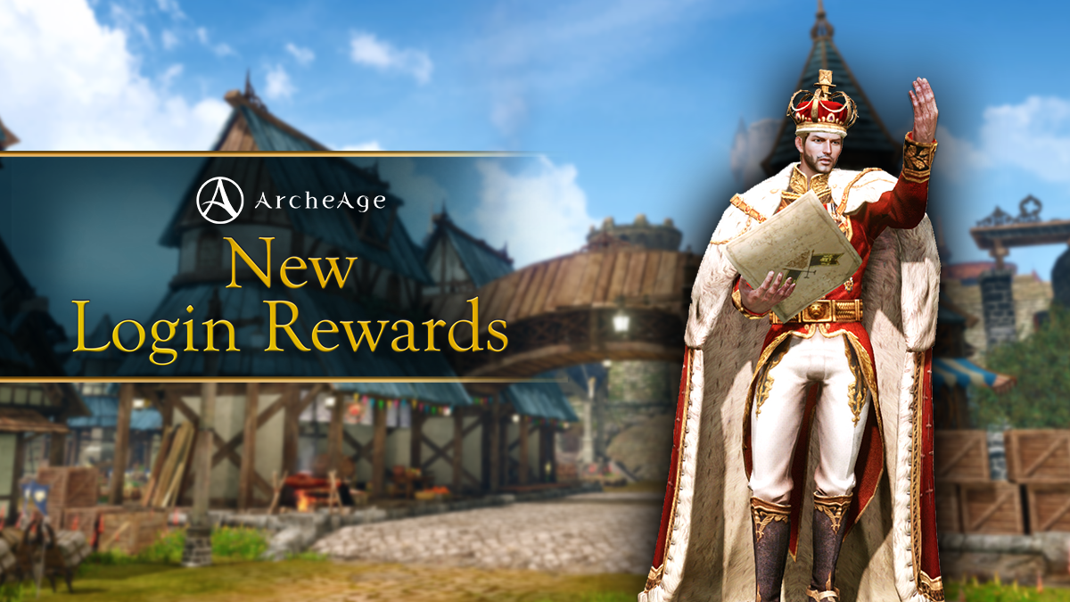 ArcheAge Receives New Login Rewards!