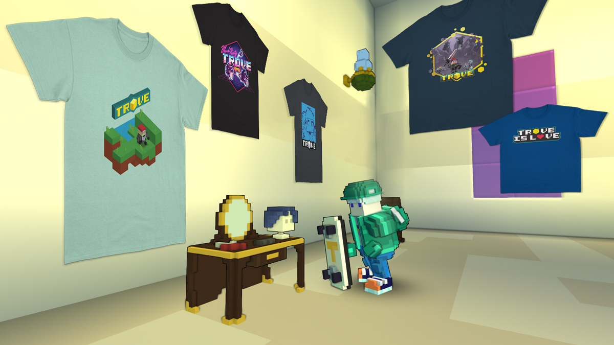 Trove Merchandise now available on Amazon!