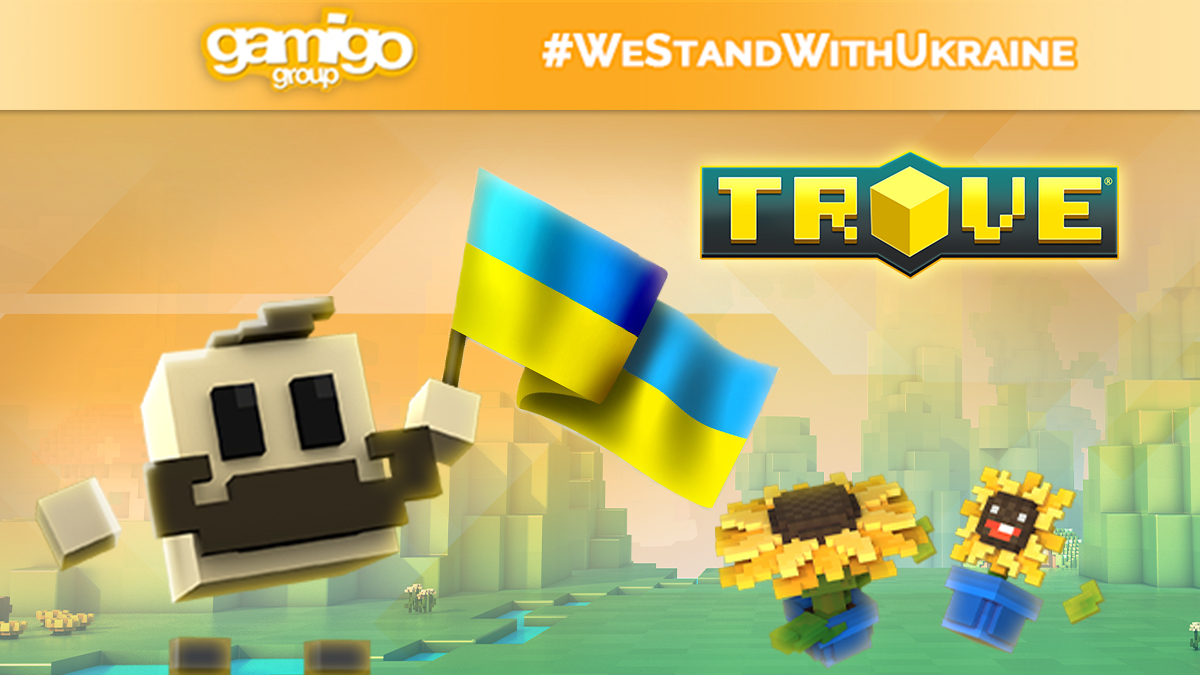 #WeStandWithUkraine – Trove is doing it’s part for Ukraine!