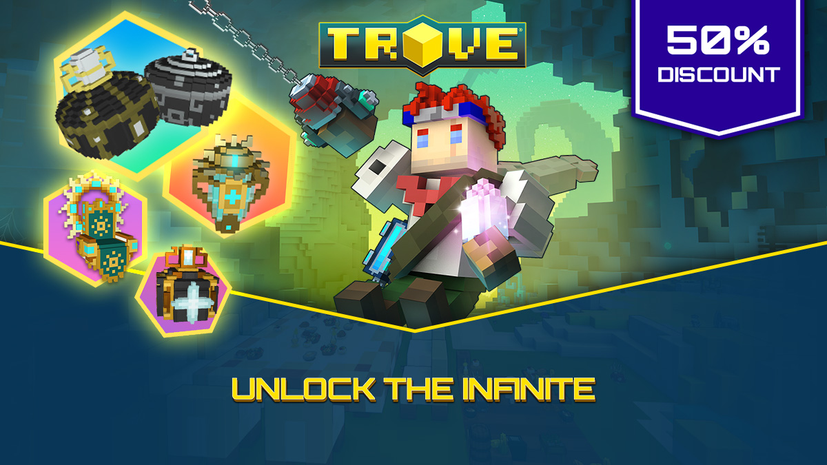 Unlock the Infinite: Trove 50% Discount – Steam